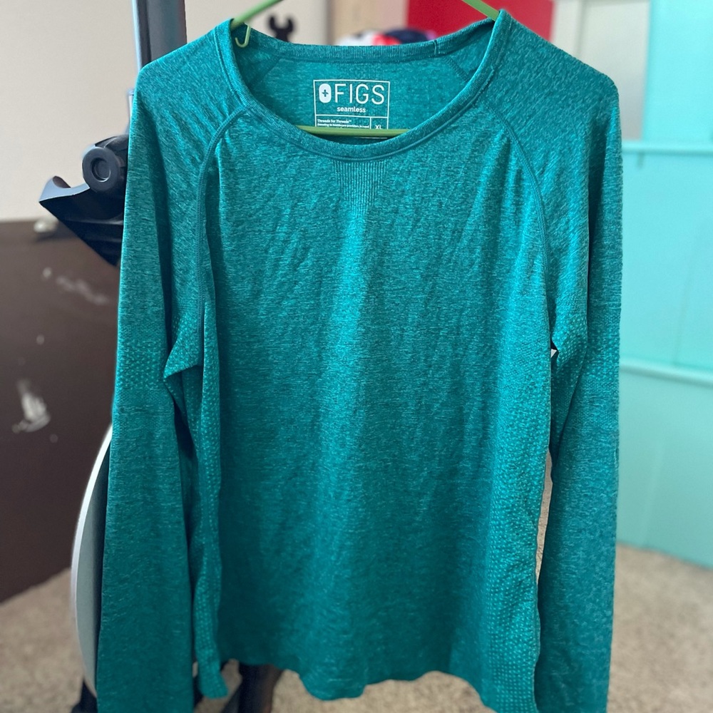 NWOT FIGS, Caribbean Blue Salta, XL, NWOT